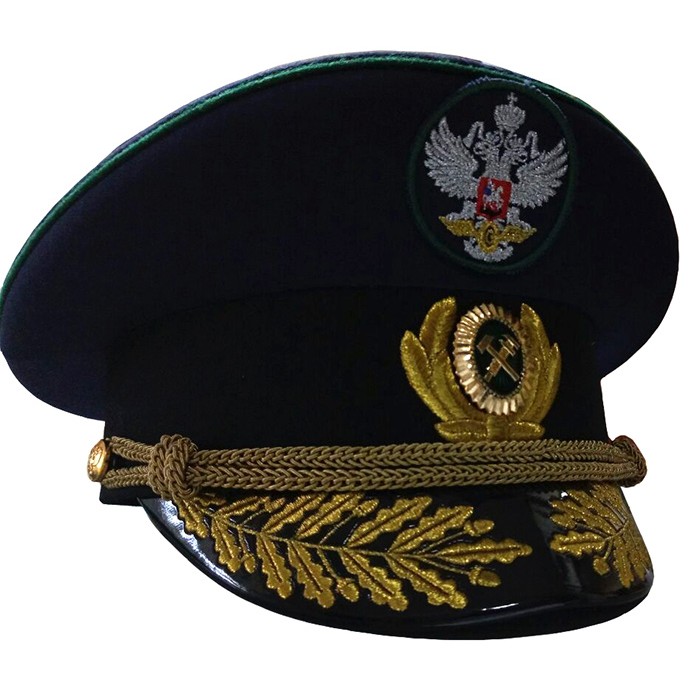 Фуражка Российские железные дороги, машинная вышивка F072 (Предзаказ)