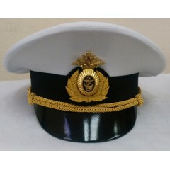Фуражка офисная белая ВМФ OF015