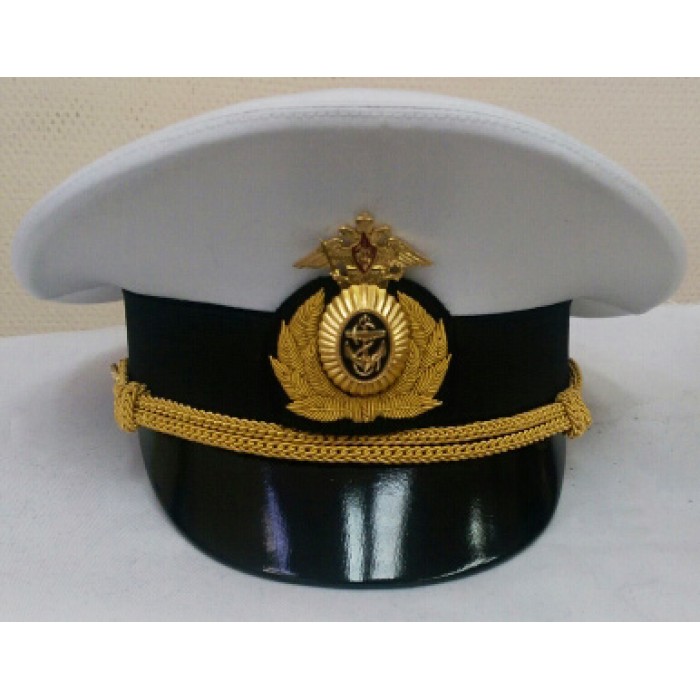 Фуражка офисная белая ВМФ OF015