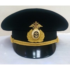 Фуражка офисная черная ВМФ OF016