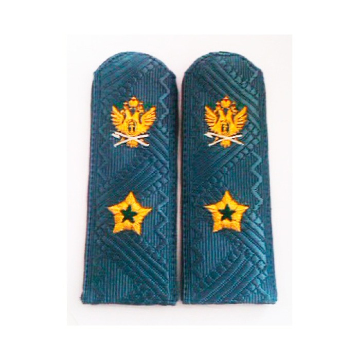 Погоны ФССП с ручной вышивкой P027