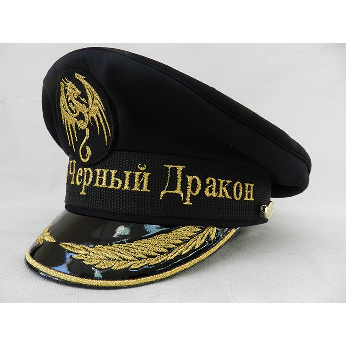 Яхтсменка Черный Дракон с машинной вышивкой по эскизу заказчика