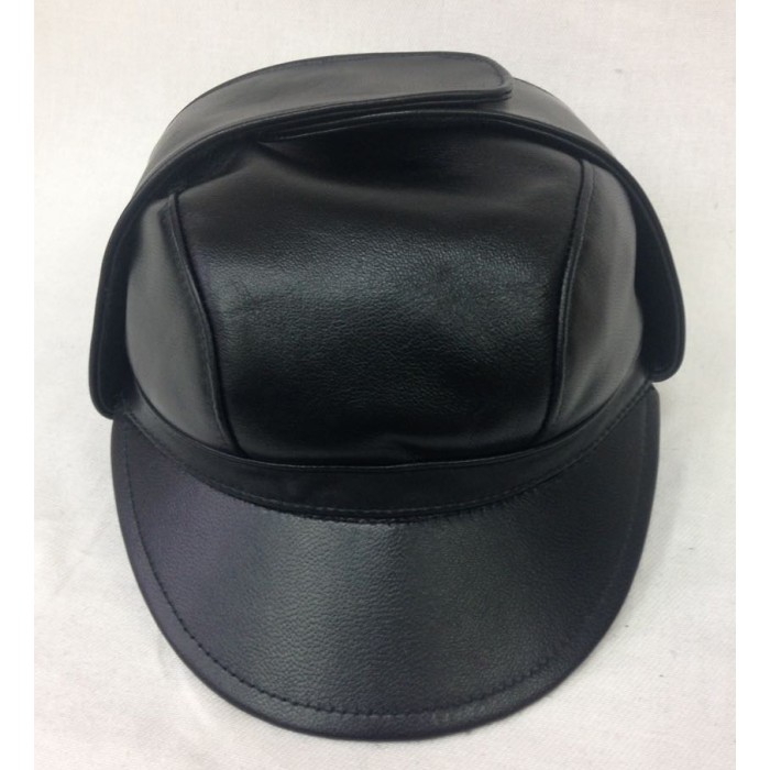 Кепи зимнее из натуральной кожи Kepi009