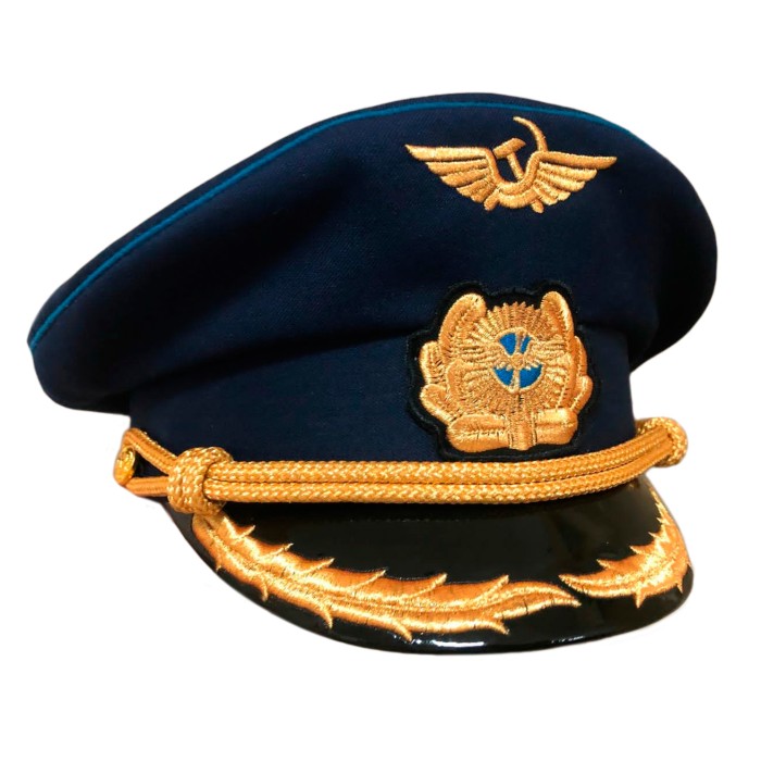 Фуражка гражданской авиации с машинной вышивкой G033