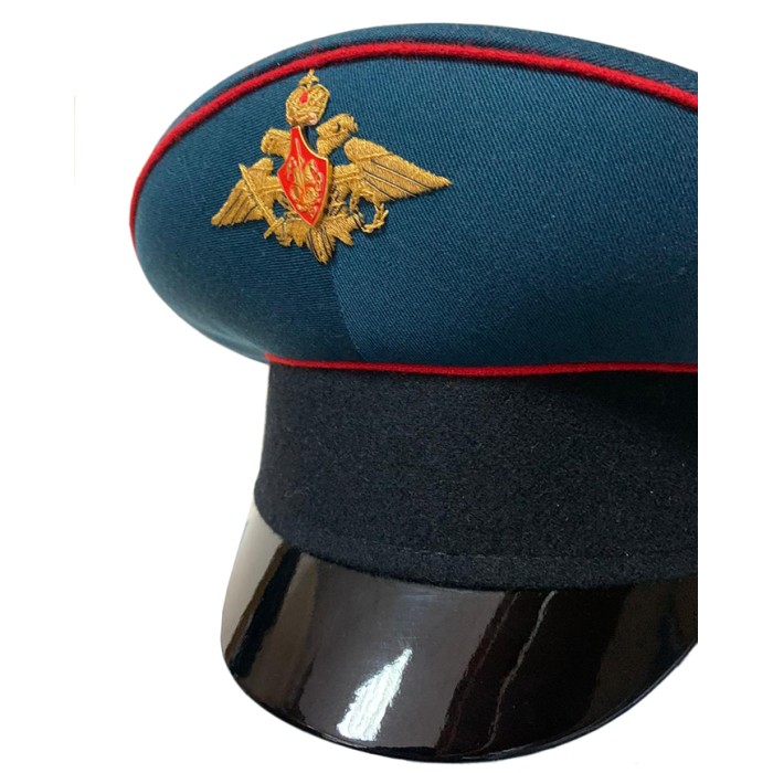 Фуражка Министерства Обороны, ручная вышивка, черный окол