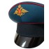 Фуражка Министерства Обороны, ручная вышивка, черный окол