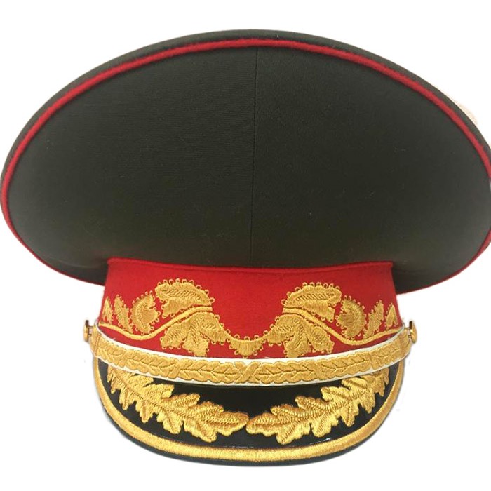 Фуражка генералов, маршалов (образца 2015-2020) комбинированная вышивка, по индивидуальному заказу