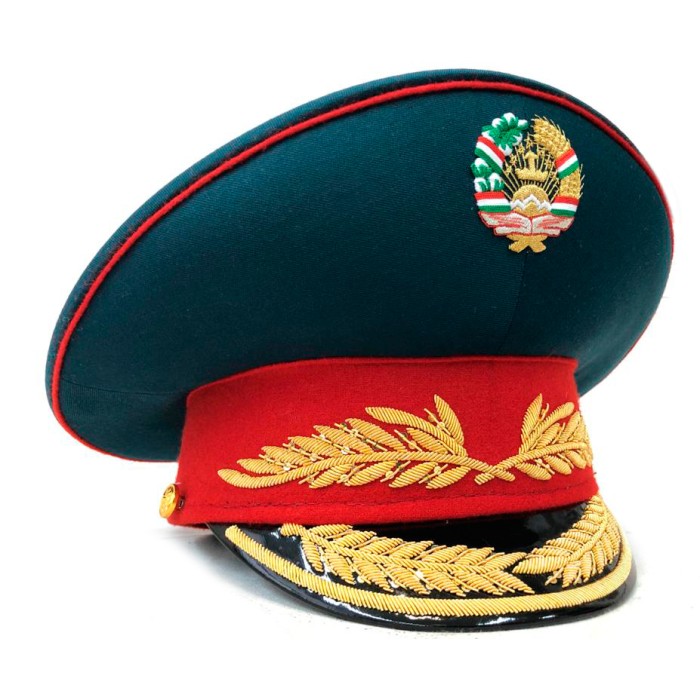 Фуражка с ручной вышивкой, Таджикистан, IN027