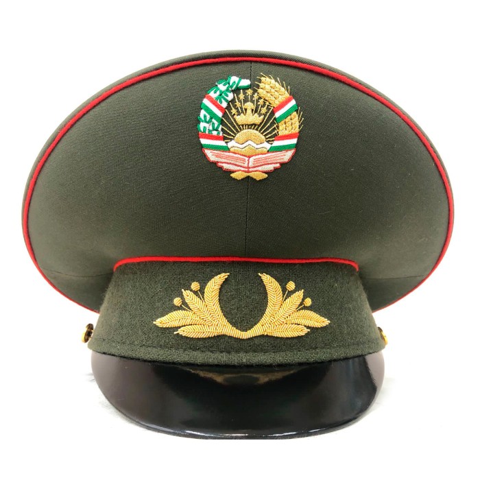 Фуражка с ручной вышивкой, Таджикистан, IN029