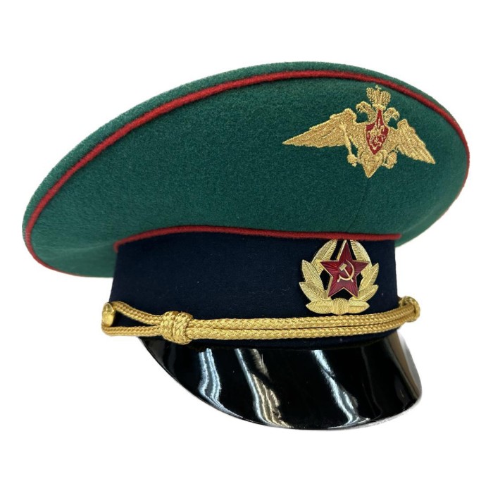 Фуражка пограничная с орлом машинной вышивки (Предзаказ)