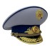 Фуражка парадная Академия Национальной безопасности с машинной вышивкой