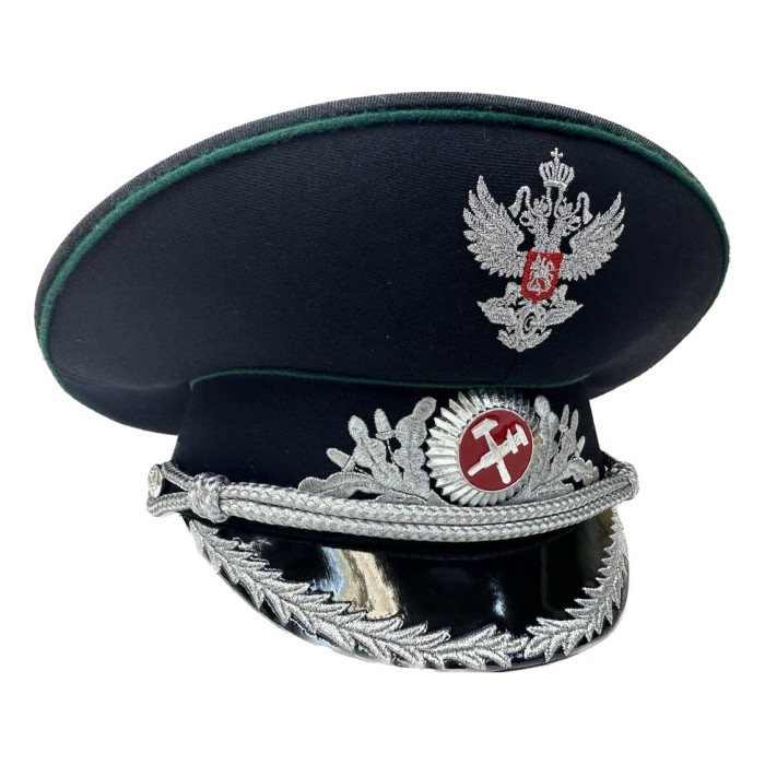 Фуражка РЖД с машинной вышивкой модельная G043 (Предзаказ)