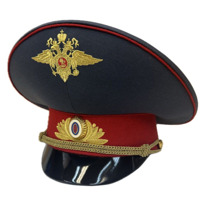 Фуражка Милиция старого образца, машинная вышивка F195