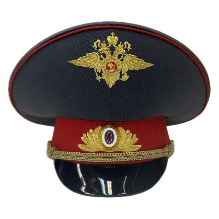 Фуражка Милиция старого образца, машинная вышивка F195