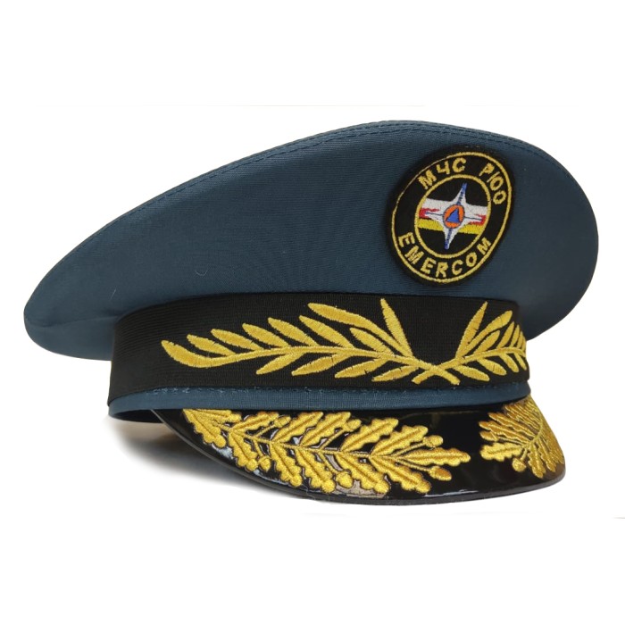 Фуражка МЧС офисная генеральская РЮО F015-1