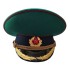 Фуражка Пограничных войск СССР с машинной вышивкой козырька, тулья 9,5 см (Предзаказ)