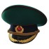 Фуражка Пограничных войск СССР с машинной вышивкой козырька, тулья 9,5 см (Предзаказ)