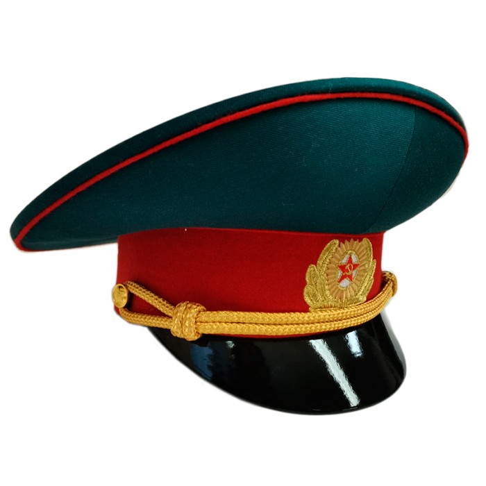 Фуражка парадная по образцу времен ВОВ, вышивка машинная