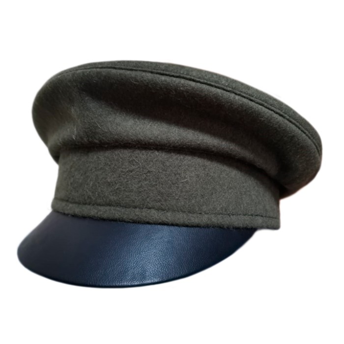 Фуражка царская, козырёк кожа
