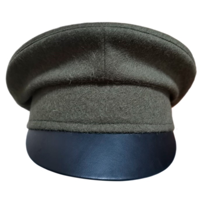 Фуражка царская, козырёк кожа
