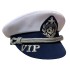 Яхтсменка с машинной вышивкой серебром VIP Y279