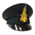 Фуражка по типу яхтенной с высокой тульей и вышивкой по эскизу для театра