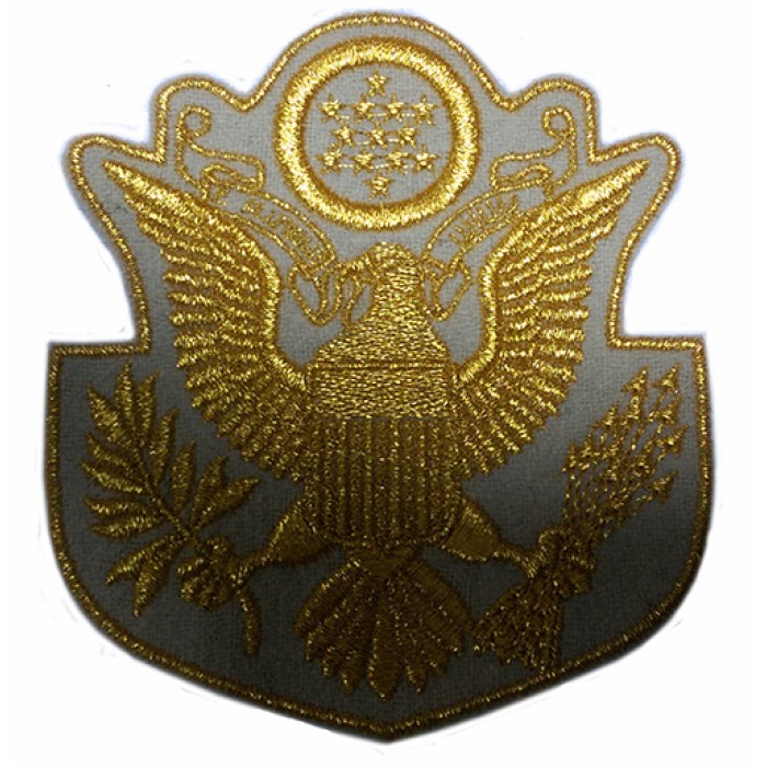 Кокарда 066 машинная вышивка
